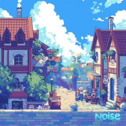 Cheerful Town Plaza - Single. Передняя обложка. Нажмите, чтобы увеличить.