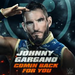WWE: Comin Back For You Johnny Gargano - Single. Передняя обложка. Нажмите, чтобы увеличить.