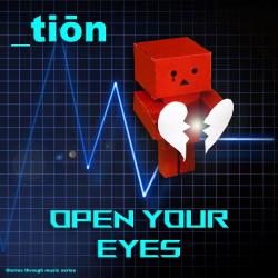 Open Your Eyes - Single. Передняя обложка. Нажмите, чтобы увеличить.