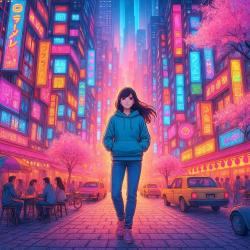 Roaring Engines&Illusions&Tokyo&Girl feat. MEIKO - Single. Передняя обложка. Нажмите, чтобы увеличить.