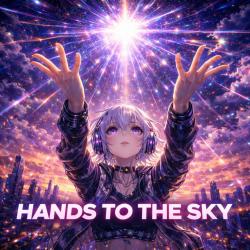Hands to the Sky - Single. Передняя обложка. Нажмите, чтобы увеличить.