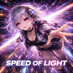 Speed of Light - Single. Передняя обложка. Нажмите, чтобы увеличить.