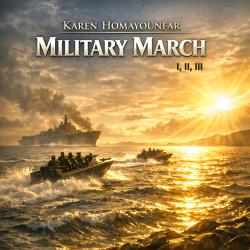 Military March - Single. Передняя обложка. Нажмите, чтобы увеличить.