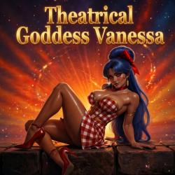 Theatrical Goddess Vanessa - Single. Передняя обложка. Нажмите, чтобы увеличить.