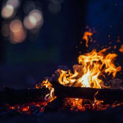 Campfire Night - Single. Передняя обложка. Нажмите, чтобы увеличить.