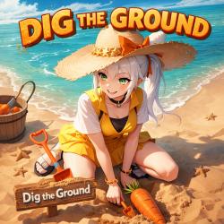 Dig The Ground - Single. Передняя обложка. Нажмите, чтобы увеличить.