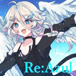 Re:Azul - EP. Передняя обложка. Нажмите, чтобы увеличить.