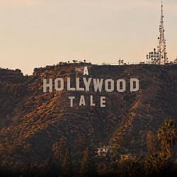 A Hollywood Tale. Передняя обложка. Нажмите, чтобы увеличить.