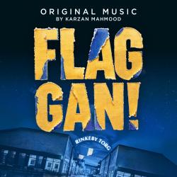 Flaggan Original Motion Picture Soundtrack. Передняя обложка. Нажмите, чтобы увеличить.