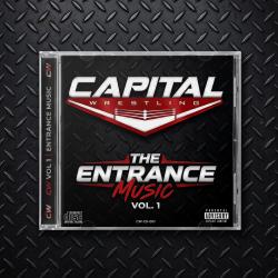 CAPITAL Wrestling: The Entrance Music, Vol. 1. Передняя обложка. Нажмите, чтобы увеличить.