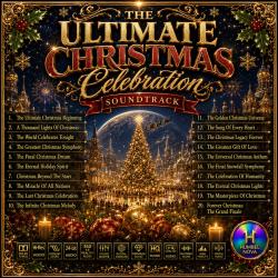 Ultimate Christmas Celebration Soundtrack. Передняя обложка. Нажмите, чтобы увеличить.