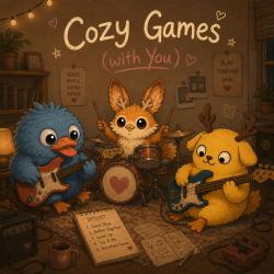Cozy Games with You Original Score. Передняя обложка. Нажмите, чтобы увеличить.