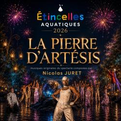 La Pierre d'Artésis - Etincelles Aquatiques - 2026. Передняя обложка. Нажмите, чтобы увеличить.