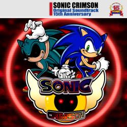 SONIC CRIMSON Original Soundtrack. Передняя обложка. Нажмите, чтобы увеличить.