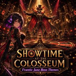 SHOWTIME AT THE COLOSSEUM: Frantic Jazz Boss Themes. Передняя обложка. Нажмите, чтобы увеличить. SHOWTIME AT THE COLOSSEUM: Frantic Jazz Boss Themes. Передняя обложка. Нажмите, чтобы увеличить.