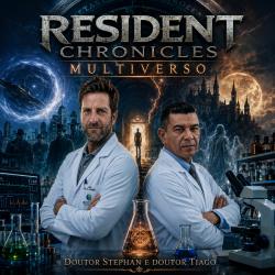 Resident chronicles multiverso Stephan e Tiago - EP. Передняя обложка. Нажмите, чтобы увеличить.