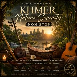 Khmer Nature Serenity - EP. Передняя обложка. Нажмите, чтобы увеличить.