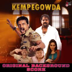 Kempegowda Original Background Score. Передняя обложка. Нажмите, чтобы увеличить.