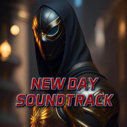 New Day Soundtrack. Передняя обложка. Нажмите, чтобы увеличить.