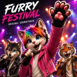 Furry Festival Road to the Dark Heights Academy - EP. Передняя обложка. Нажмите, чтобы увеличить.
