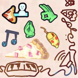 Pizza Countdown Original Soundtrack - EP. Передняя обложка. Нажмите, чтобы увеличить.