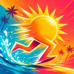 Kooply Run: SUMMER Original Game Soundtrack. Передняя обложка. Нажмите, чтобы увеличить.