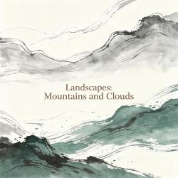 Landscapes:Mountains and Clouds - EP. Передняя обложка. Нажмите, чтобы увеличить.