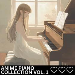 Anime Piano Collection Vol. 1. Передняя обложка. Нажмите, чтобы увеличить.