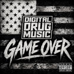 DIGITAL DRUG MUSIC ~ GAME OVER feat. DIGITAL DRUG MUSIC - EP. Передняя обложка. Нажмите, чтобы увеличить.