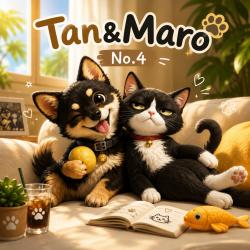 Tan&Maro No4. Передняя обложка. Нажмите, чтобы увеличить.