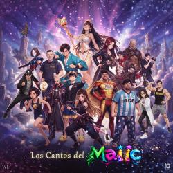 Los Cantos del Maiic Vol.1 feat. The Cocomieles. Передняя обложка. Нажмите, чтобы увеличить.