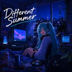 Different Summer feat. HATSUNE MIKU - EP. Передняя обложка. Нажмите, чтобы увеличить.