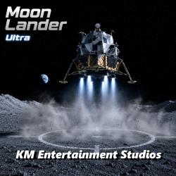 Moon Lander Ultra Original Game Soundtrack - EP. Передняя обложка. Нажмите, чтобы увеличить.