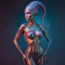 Alien Land. Передняя обложка. Нажмите, чтобы увеличить.