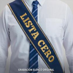 Lista Cero Grabación Elenco Original. Передняя обложка. Нажмите, чтобы увеличить.