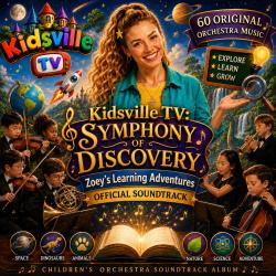 Kidsville TV: Symphony of Discovery Original Television Soundtrack. Передняя обложка. Нажмите, чтобы увеличить. Kidsville TV: Symphony of Discovery Original Television Soundtrack. Передняя обложка. Нажмите, чтобы увеличить.