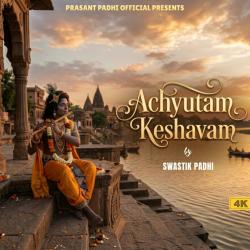 Achyutam Keshavam. Передняя обложка. Нажмите, чтобы увеличить.
