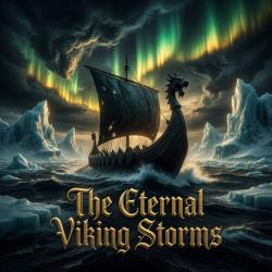 The Eternal Viking Storms. Передняя обложка. Нажмите, чтобы увеличить.