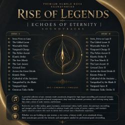 Rise of Legends Soundtracks. Передняя обложка. Нажмите, чтобы увеличить.