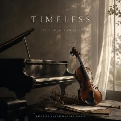 TIMELESS Piano and Violin Sentimental Music Soundtracks. Передняя обложка. Нажмите, чтобы увеличить.
