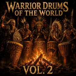 Warrior Drums Vol.2. Передняя обложка. Нажмите, чтобы увеличить.