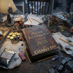 Arcane Intelligence: Ruin Codex V. Передняя обложка. Нажмите, чтобы увеличить.