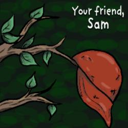 Your Friend, Sam Original Game Soundtrack - EP. Передняя обложка. Нажмите, чтобы увеличить.