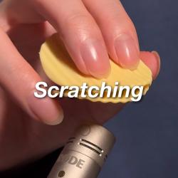ASMR Hard Items Scratching / No Talking. Передняя обложка. Нажмите, чтобы увеличить.