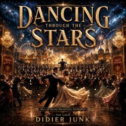 DANCING THROUGH THE STARS. Передняя обложка. Нажмите, чтобы увеличить.