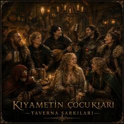 Kıyametin Çocukları - Taverna Şarkıları. Передняя обложка. Нажмите, чтобы увеличить.