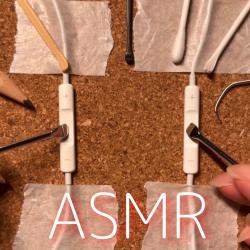ASMR Rough Ear Cleaning With Earphone Mic / No Talking. Передняя обложка. Нажмите, чтобы увеличить.