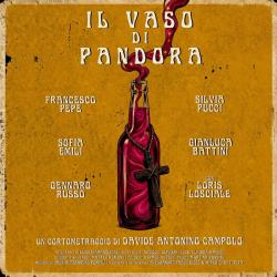 IL VASO DI PANDORA dall'omonimo cortometraggio - EP. Передняя обложка. Нажмите, чтобы увеличить.