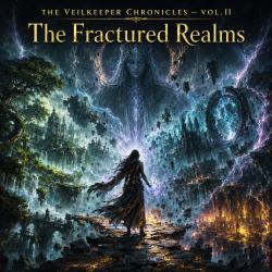The Veilkeeper Chronicles, Vol. 2 - The Fractured Realms. Передняя обложка. Нажмите, чтобы увеличить.
