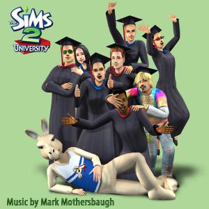 Sims 2: University, The. Лицевая сторона . Нажмите, чтобы увеличить.